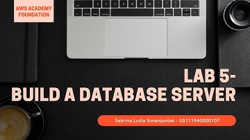 AWS Academy Cloud Foundations  - Lab 5 (Build a Database Server)