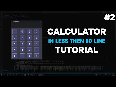 [Python Tutorial] : Build a Simple Calculator with Tkinter