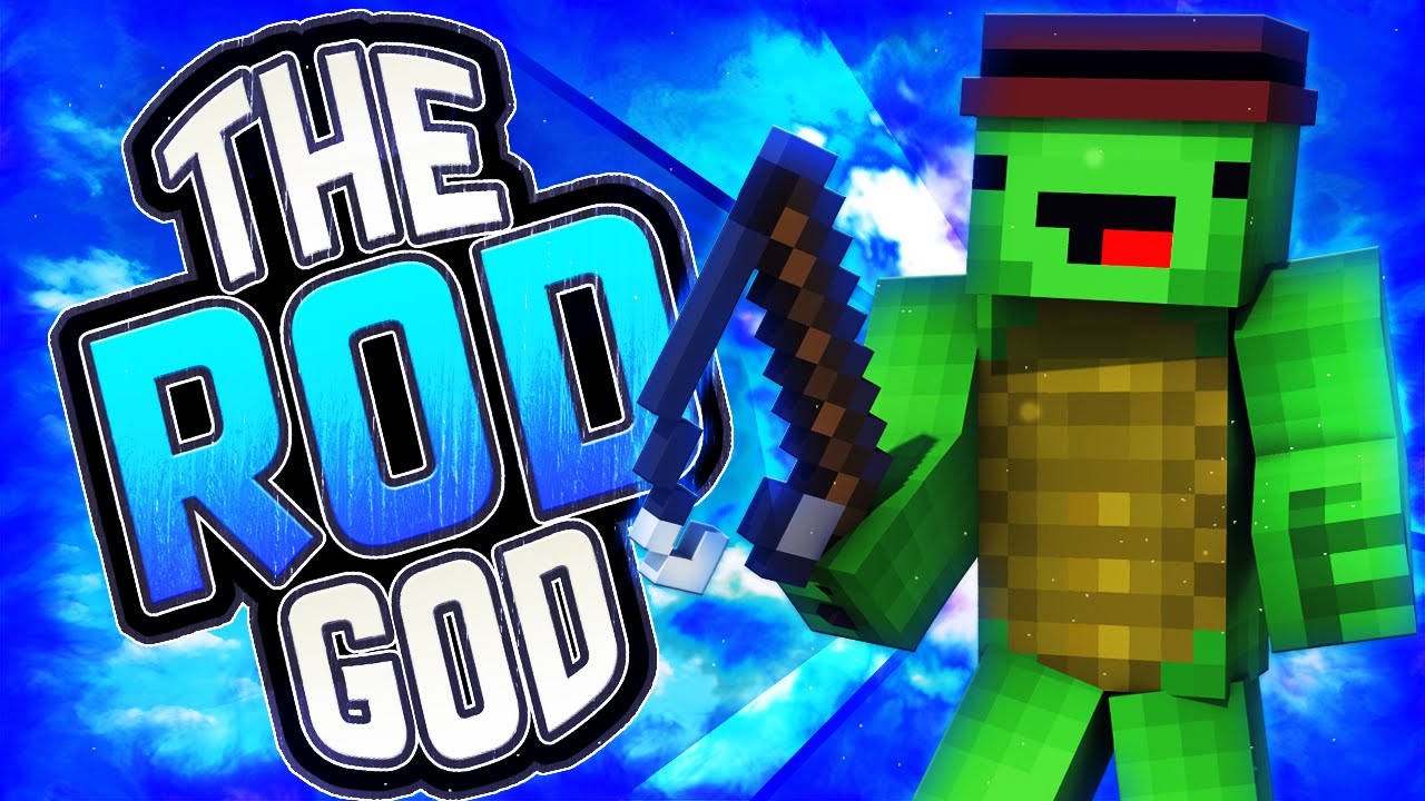 THE ROD GOD! | Minecraft: Insane SKYWARS w/ Ryan! - YouTube