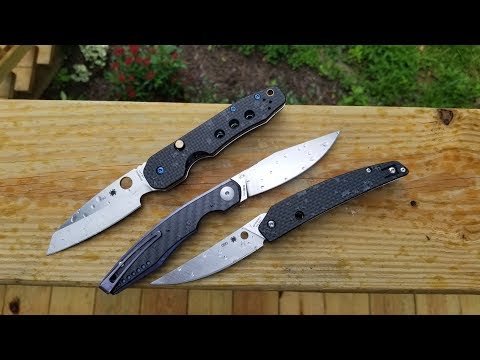 Spyderco Smock, Ikuchi, and Viper Belone Follow Ups