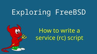 FreeBSD: how to create a (rc) system service