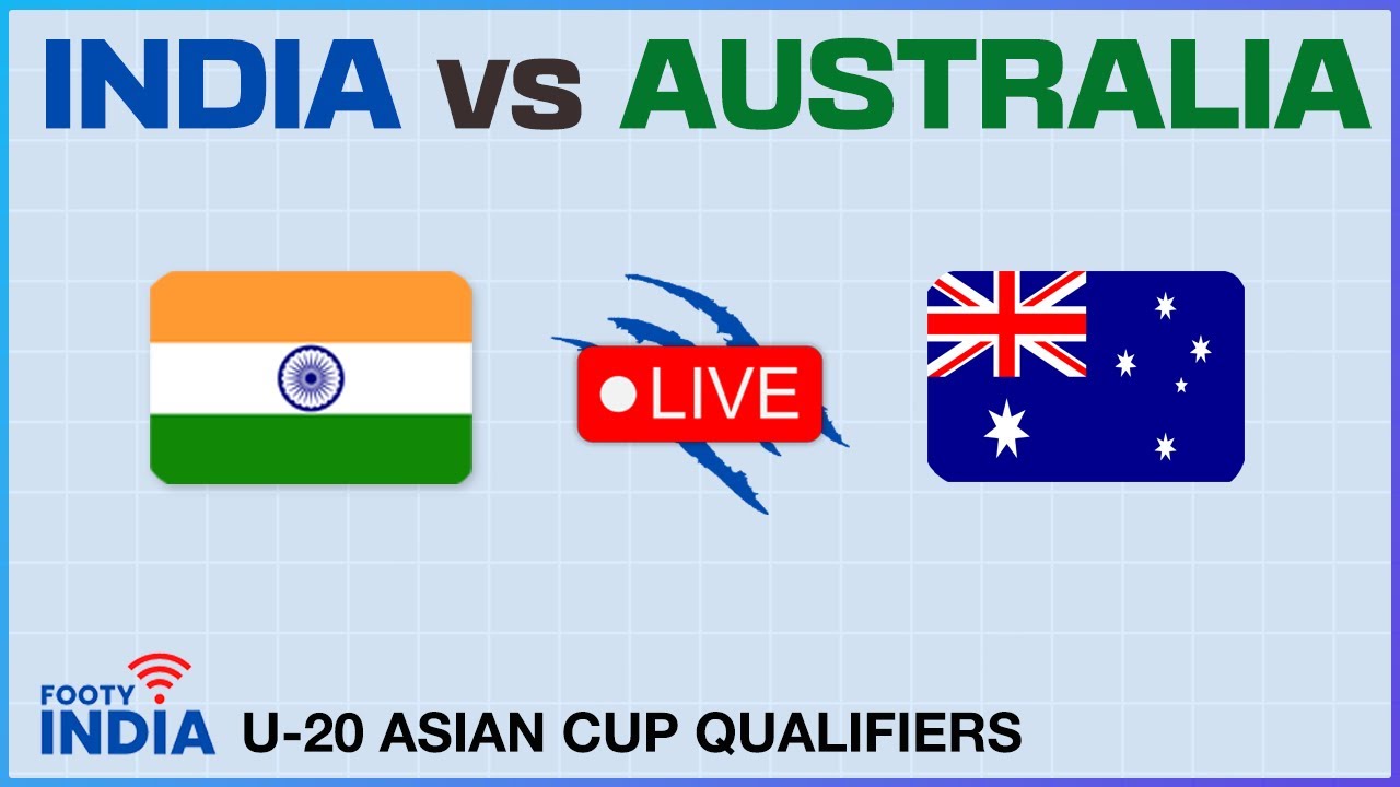 India vs Australia LIVE (U-20) | AFC U20 Asian Cup Qualifiers 2023⚽ ...