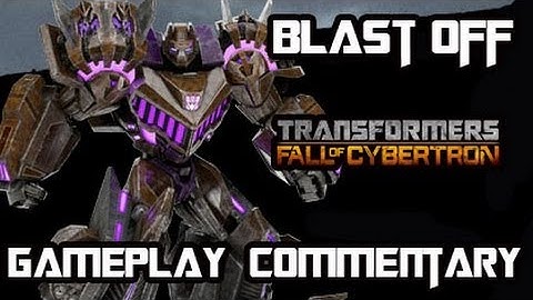 Transformers Fall of Cybertron - Blast Off Multiplayer Gameplay & Armor Set w/ Commentary