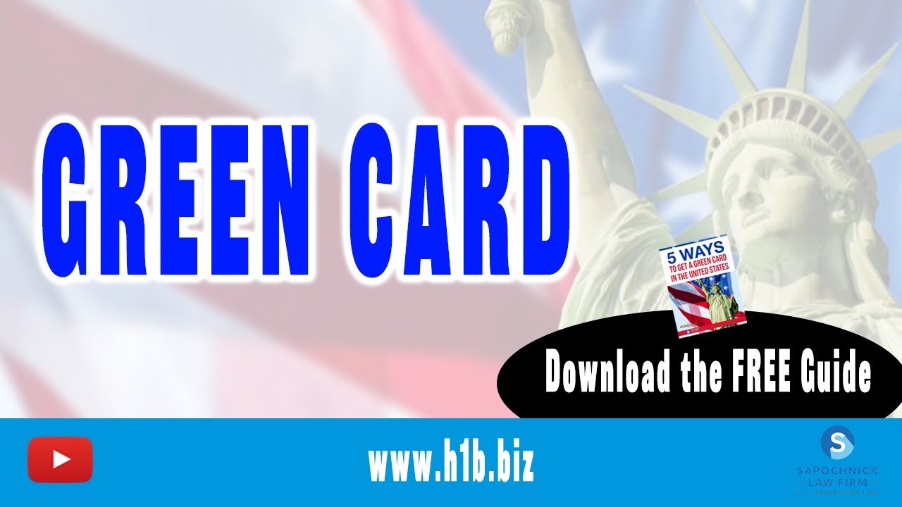 Green Card inside US : Immigration Law 
