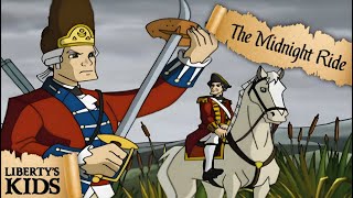 The Midnight Ride | Libertys Kids 🇺🇸 | Full Episode
Paul Revere and William Dawes spread the word that the British are coming! on the eve of the shot heard round the world. Sarah and James travel to Boston to deliver a message to Patriot leader Dr. Joseph Warren and end up riding with the famous messengers.
SUBSCRIBE for more Libertys Kids 🇺🇸 : http://bit.ly/2ivIdi6
Libertys Kids is the animated adventures of two teenage reporters as they cover the events of the Revolutionary War for Ben Franklin’s newspaper, The Philadelphia Gazette. The Midnight Ride | Libertys Kids 🇺🇸 | Full Episode