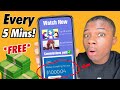 NEW | Earn $24 Per 5 Mins Watching Free Videos! (Free Paypal Money 2021)