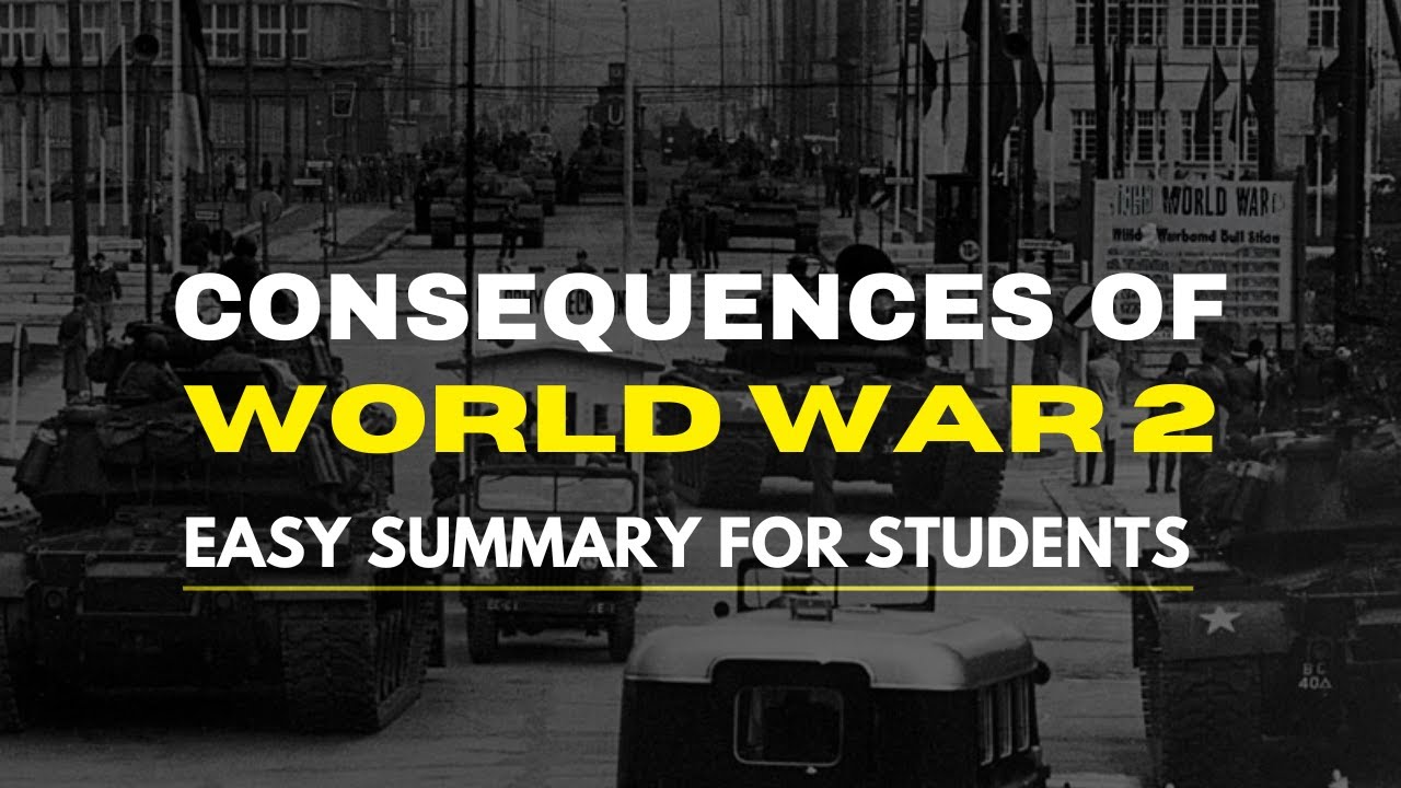 You Won't Believe the Shocking Consequences of World War 2 |ICSE Class 10 History