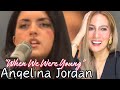 Reaction to angelina jordans rehearsing when we were young by adele