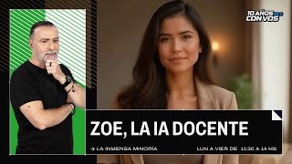 Chris Meniw, creador de Zoe, la IA docente, habló con Sietecase en LIM