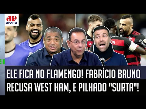 "EU ESFREGO NA CARA DE VOCÊS! O Flamengo É GIGANTESCO, e o Fabrício Bruno VAI FICAR!" PILHADO SURTA!