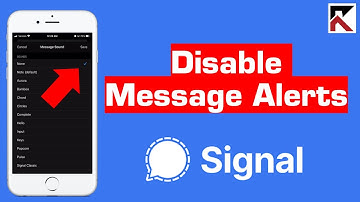 How To Turn Off Message Sound Notification Signal iPhone