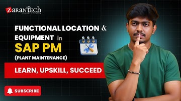 Functional Location and Equipment in SAP PM | ZaranTech