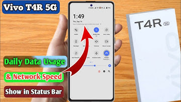 how to show daily data usage in vivo t4r 5g | vivo t4r 5g daily data show Setting