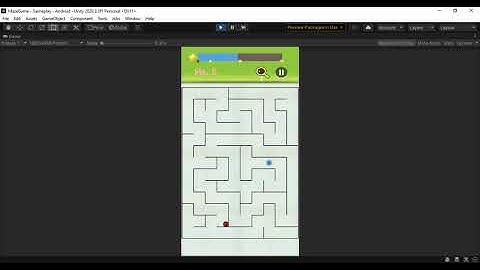 Unity3d   Maze generator + pathfinding