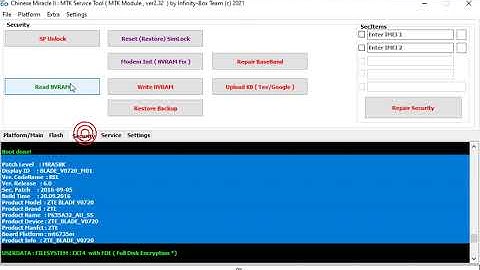 Zte Blade V7 Lite SP Unlock Solution