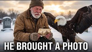 For 7 Years an Eagle Visited the Same Grave… Then It Brought a Photo That Changed Everything