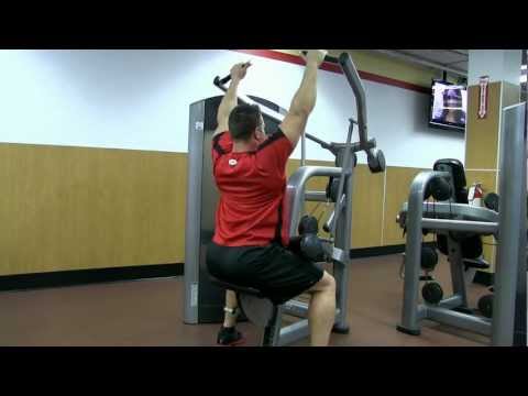 Overhand Grip Machine Lat Pulldown