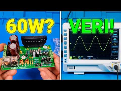🔊 Amplificatore 60+60W: test potenza e verità
