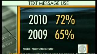 CBS Early Show 'Texting Addiction' September 1, 2010