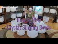 Learn how to play the crystal singing bowls