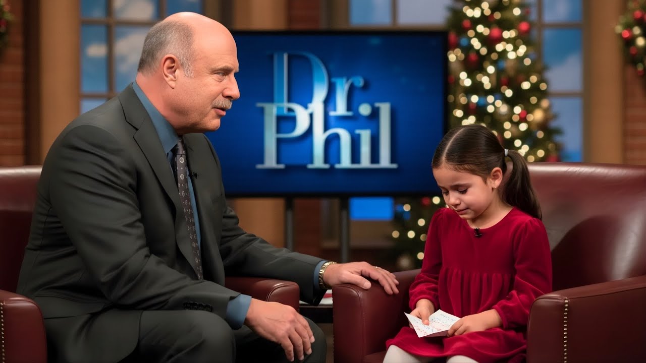 Dr .Phil STOPS the Show When a Child's Christmas Wish Breaks Everyone's Heart
