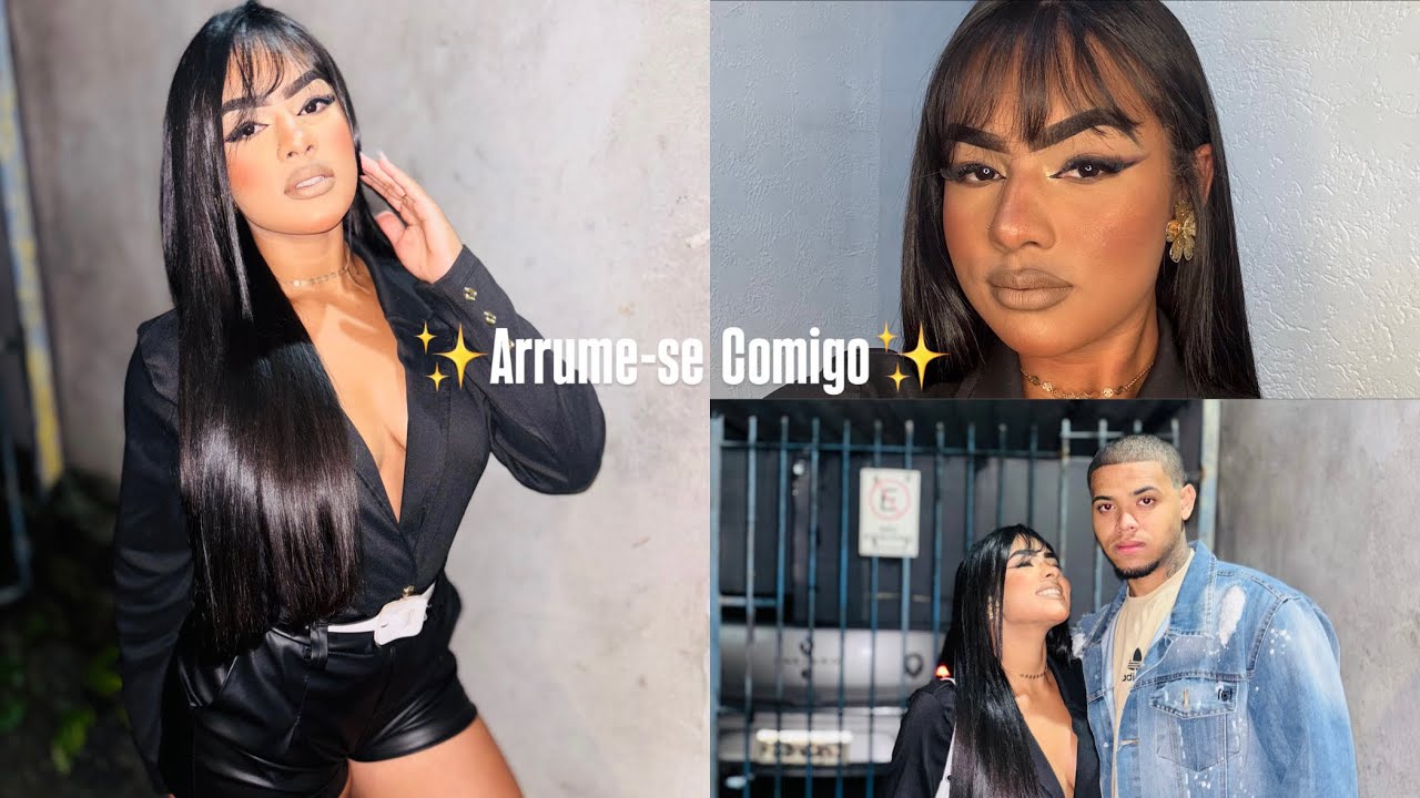GRWM |  Arrume-se comigo para sair com o boy completão, CABELO, MAQUIAGEM, LOOK (meu aniversário)