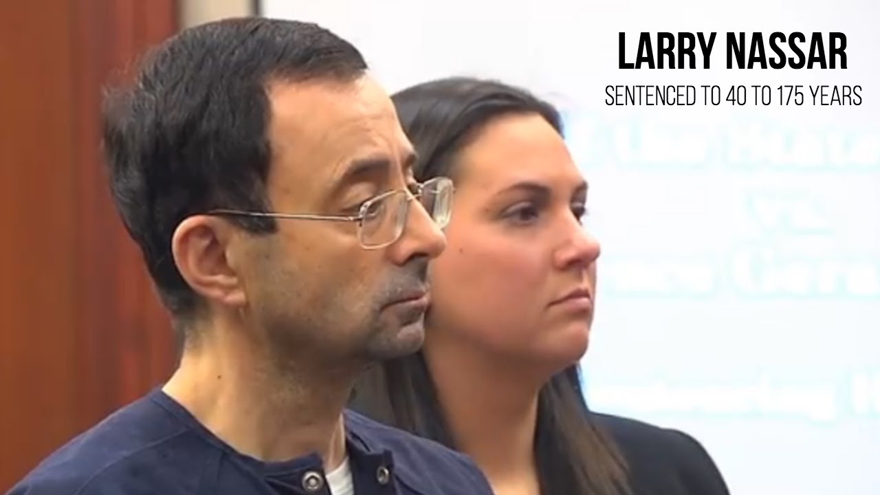 Larry Nassar Sentenced To Up To 175 Years In Prison By Michigan Judge