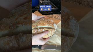 🍞Dutch Oven Bread!🍞 Recipe from @maxiskitchen So good and so easy!! 😍 #bread #dutchoven