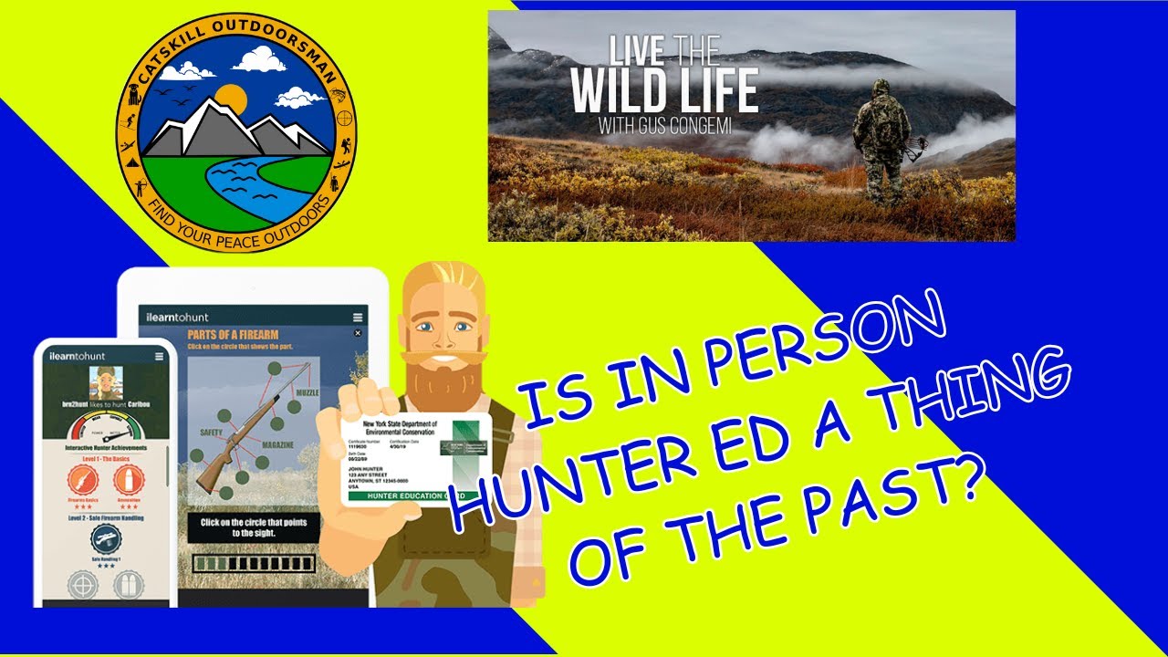 Is in person Hunter Ed a thing of the past? - YouTube