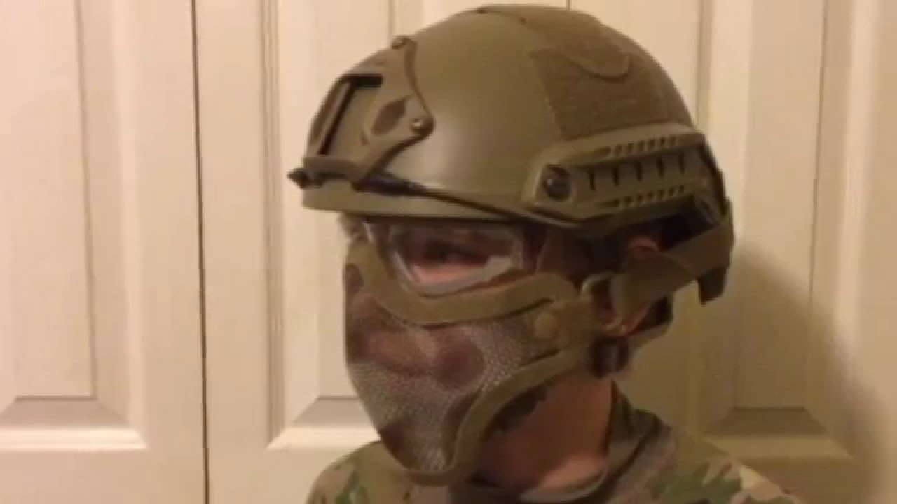 My Airsoft Head Setup YouTube
