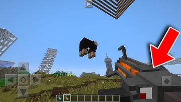 Working Gravity Gun in MCPE 1.2