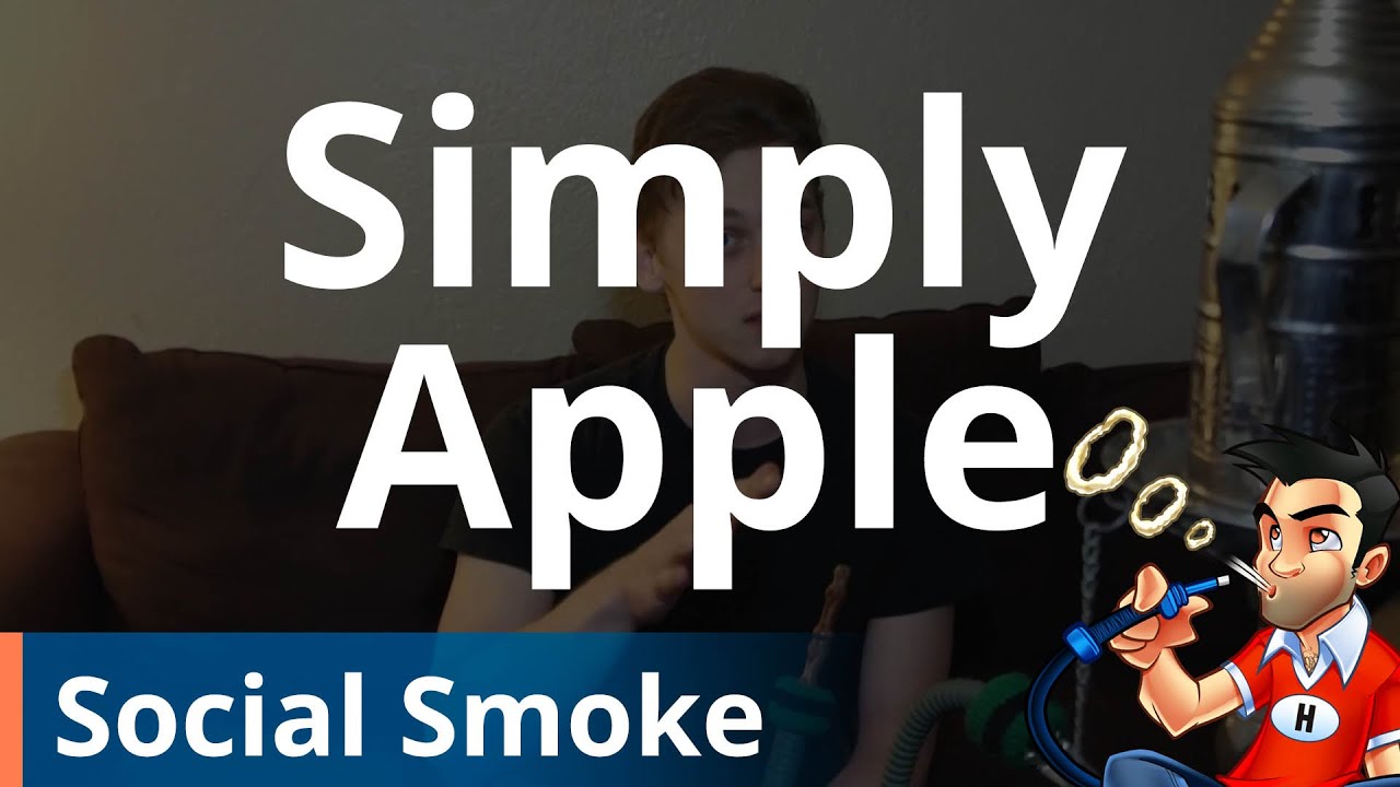 Social Smoke Simply Apple Shisha (Hookah) - Review