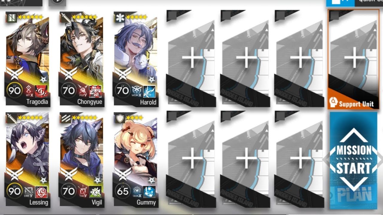 [Arknights] AD-8 but everyone is speaking a different language