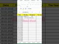 "Excel Auto Magic Formula 🔥 #Shorts#ExcelTips#ExcelSheet#ExcelShorts#ExcelFormula