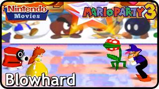Mario Party 3 - Blowhard (2 Players, Waluigi vs Daisy) @NintendoMovies