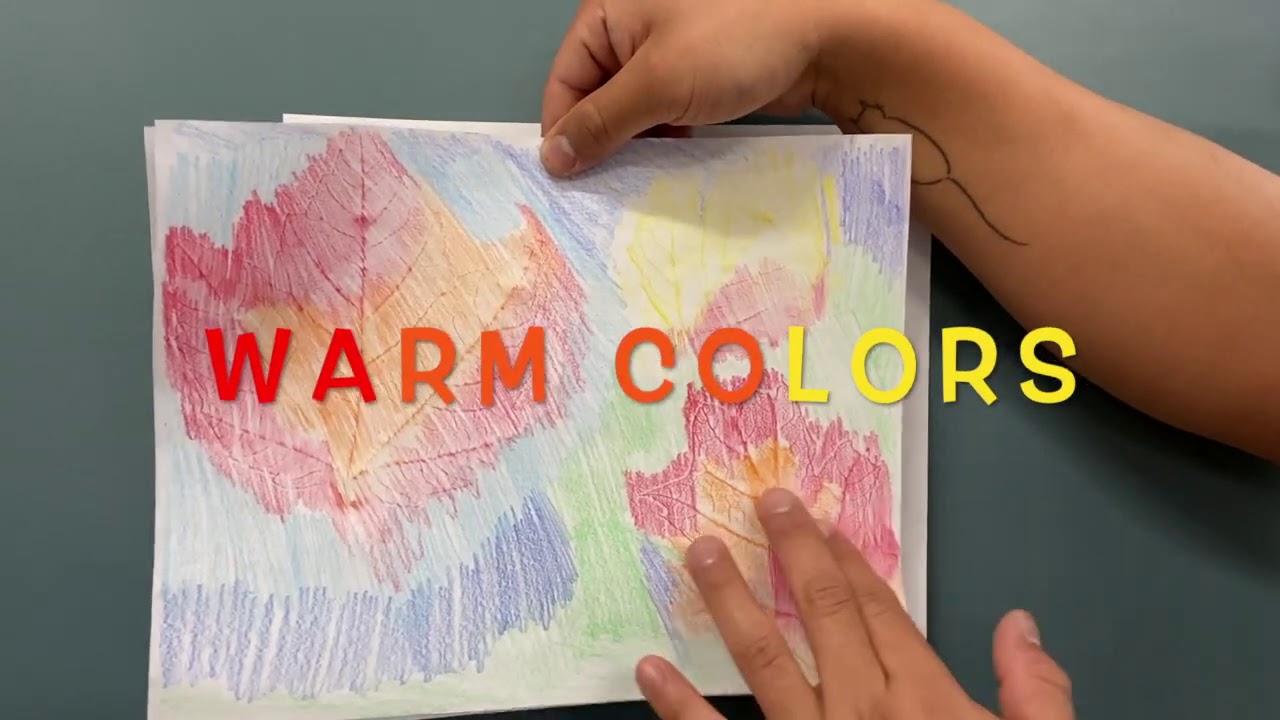 Texture: Leaf Rubbing Art with Mr. Hadley - YouTube
