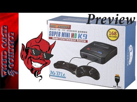 Sega Mini Classic K9 168 in 1 HD Edition | PowKiddy HDMI
