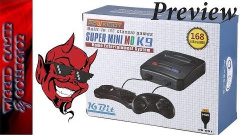 Sega Mini Classic K9 168 in 1 HD Edition | PowKiddy HDMI Retro Game Console