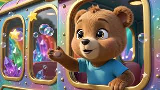 🚂 Benny Bear and the Magic Bubble Train 🫧 | Magical Adventure for Kids | 3D Animated Cartoon