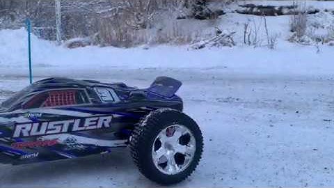 Traxxas Rustler XL-5 20 Below Zero🥶. Tire Comparison
