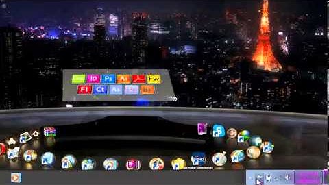 3D Cube desktop for windows 7
