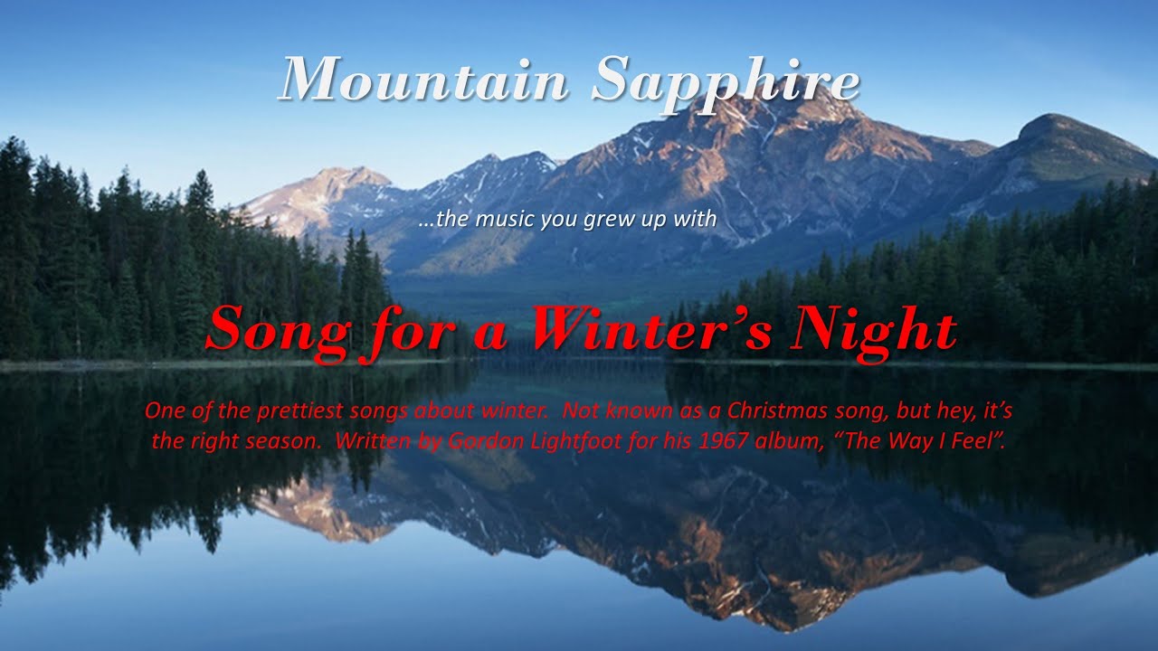 Song For A Winters Night - YouTube