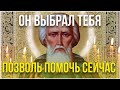 ОН ВЫБРАЛ ТЕБЯ, ПОЗВОЛЬ ЕМУ ПОМОЧЬ ТЕБЕ СЕЙЧАС! Молитва Сергию Радонежскому