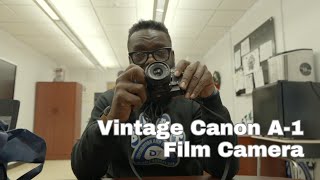 Vintage Canon A-1 Film Camera: A Gift That Revives My Love for Photography