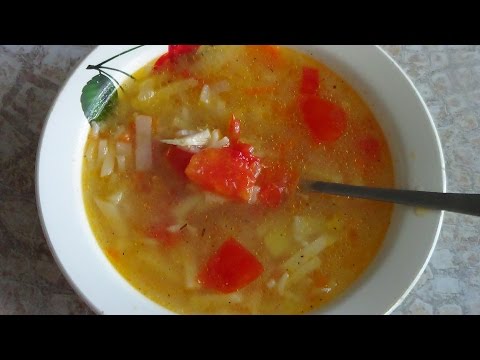 Как приготовить суп с помидорами