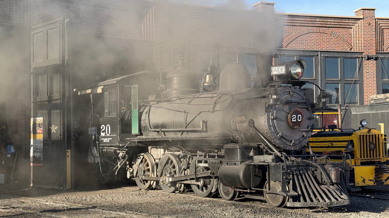 The Sound of Steam at the Colorado Railroad Museum 