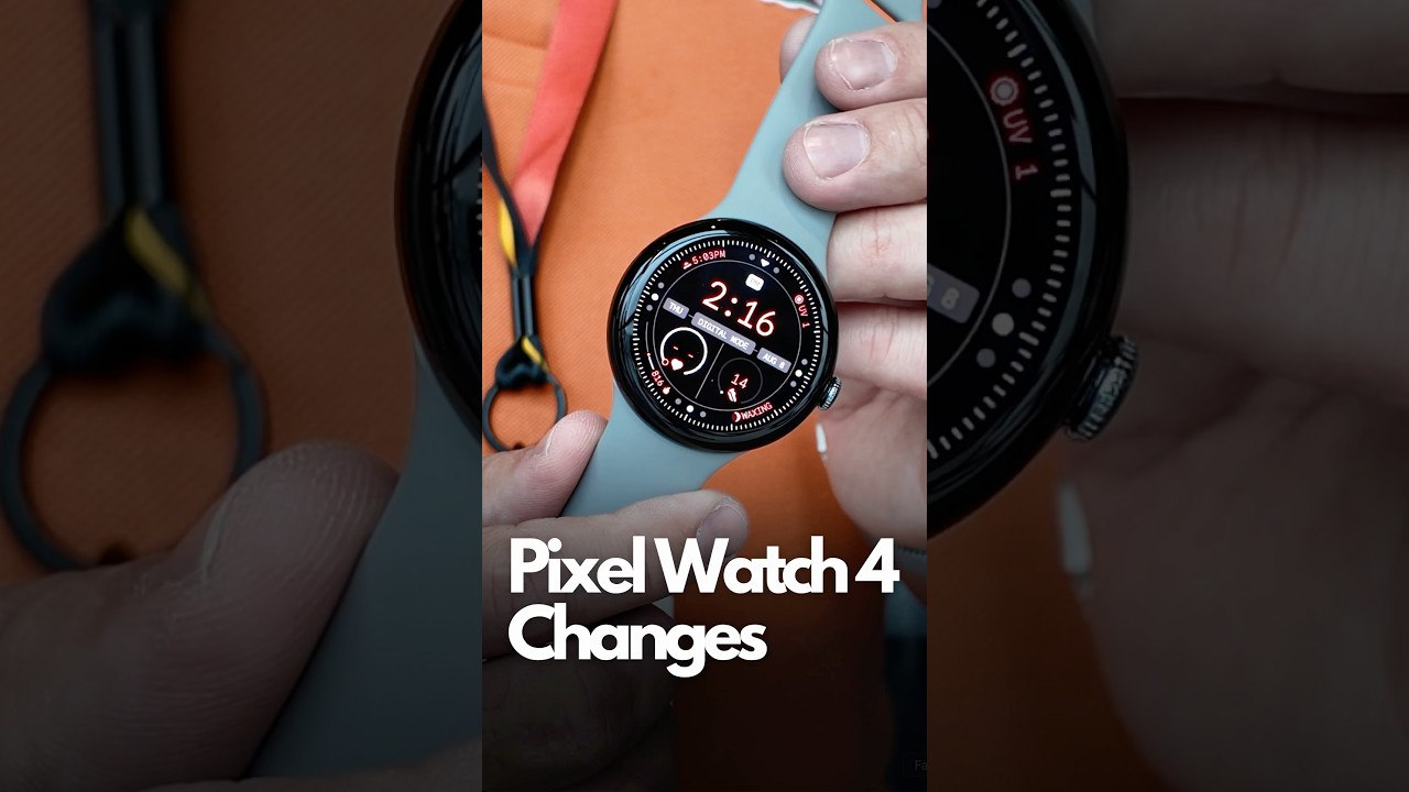 Google Pixel Watch 4 Leaked Changes Are Interesting