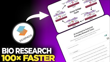 SciSpace AI maakt biologisch onderzoek 100 keer sneller (vervangt meer dan 150 tools!)