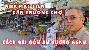 Nhà mặt tiền đường nhựa 30m ở Gò Dầu Tây Ninh 7x40 ngay chủ rao bán 1,4 tỉ gần trường chợ QL22B