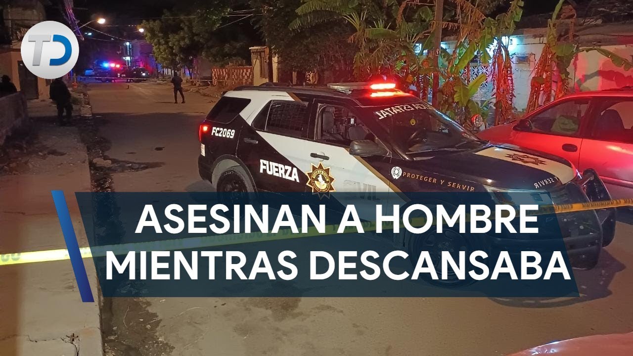 Asesinan a balazos a un hombre mientras descansaba en su domicilio en ...